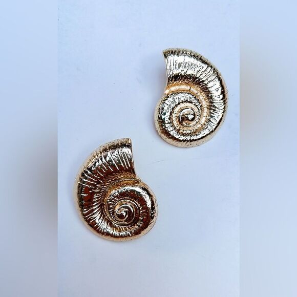 shell  earrings H46 - Picture 4 of 6
